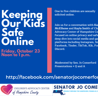 Children's Advocacy Center Event - Keeping Our Kids Safe Online