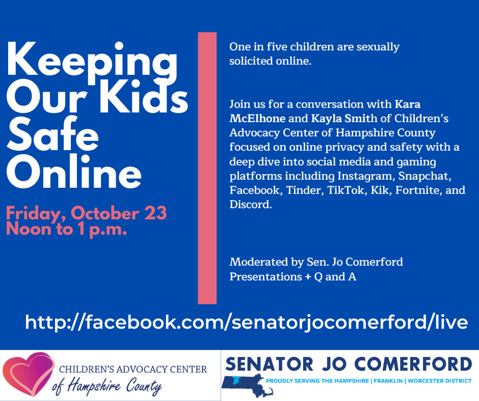 Children's Advocacy Center Event - Keeping Our Kids Safe Online